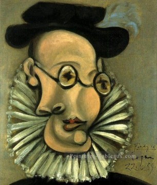 Portrait de Jaime Sabartes en Grand d’Espagne 1939 cubiste Peinture à l'huile
